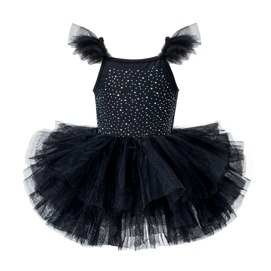 Tutu dress toddler performance costume,dance dress for kids,girls Swan Dance dress 1-5 years old baby dance dress