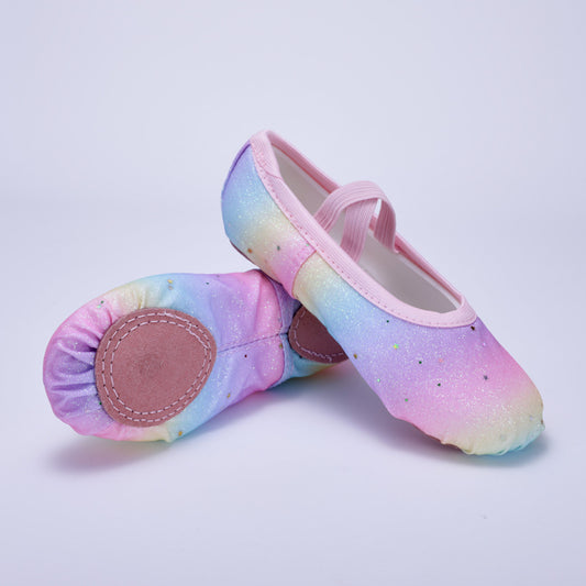Ballet dance shoes, kid's dance shoes, girls' anti-slip practice shoes, baby professional soft-soled performance shoes