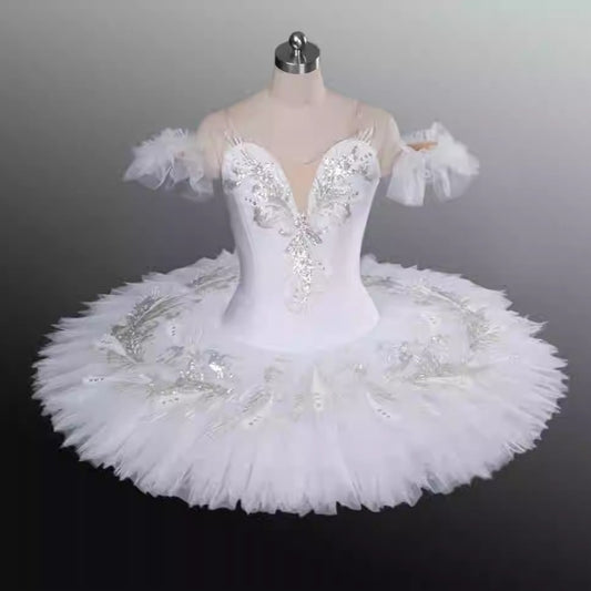 Girls' tutu new suspender gauze skirt children's tutu skirt performance clothes children's cygnet dance clothes