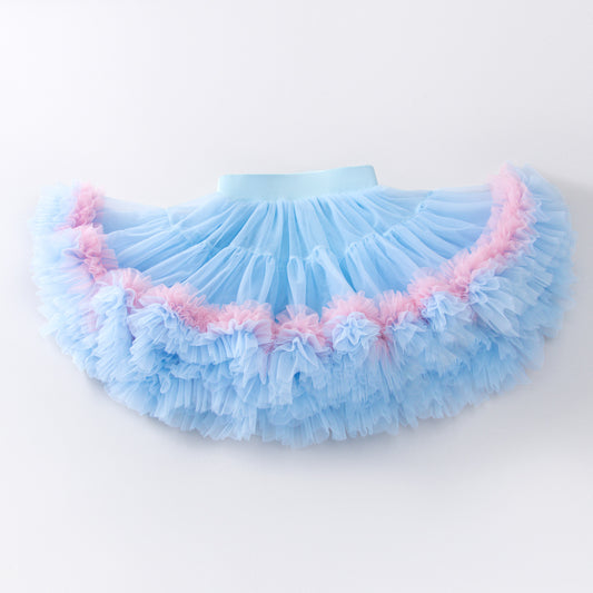 TUTU skirt, short skirt, cake skirt, dance skirt Toddler/Little Girl/Big Girl birthday skirt