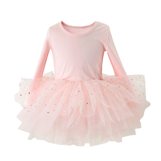 Ballet dress toddler tutu dress kids princess dress baby girl Performance dress 2T/3T/4T/5T/6T