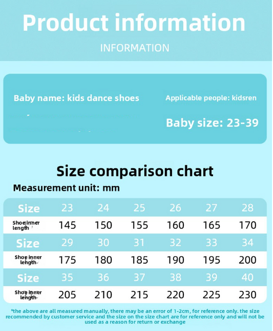 Cartoon blue dancing shoes, yoga and ballet anti-slip shoes, cute soft-soled cat-claw shoes for children