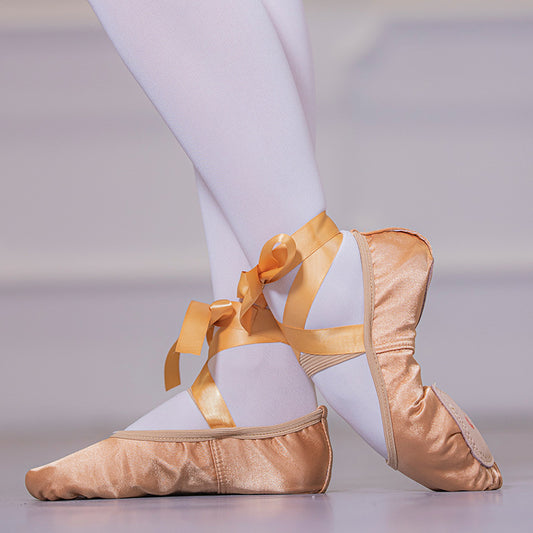 Professional dance shoes, children's ballet shoes, anti-slip cat-claw shoes, performance shoes, soft-soled shoes