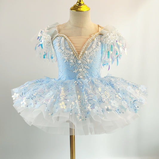 Little girl swan dress ballet dress children's dance dress TUTU dress Professional performance costumes