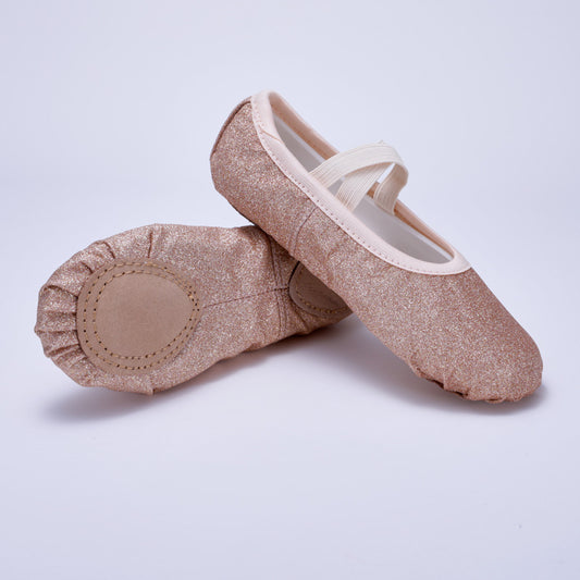 Loose-belted gold dance shoes, figure training shoes, children's soft-soled shoes, baby anti-slip cat-claw shoes