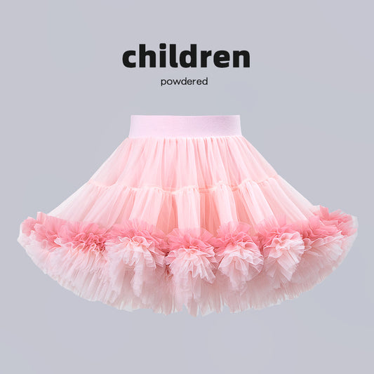 TUTU skirt, short skirt, cake skirt, dance skirt Toddler/Little Girl/Big Girl birthday skirt