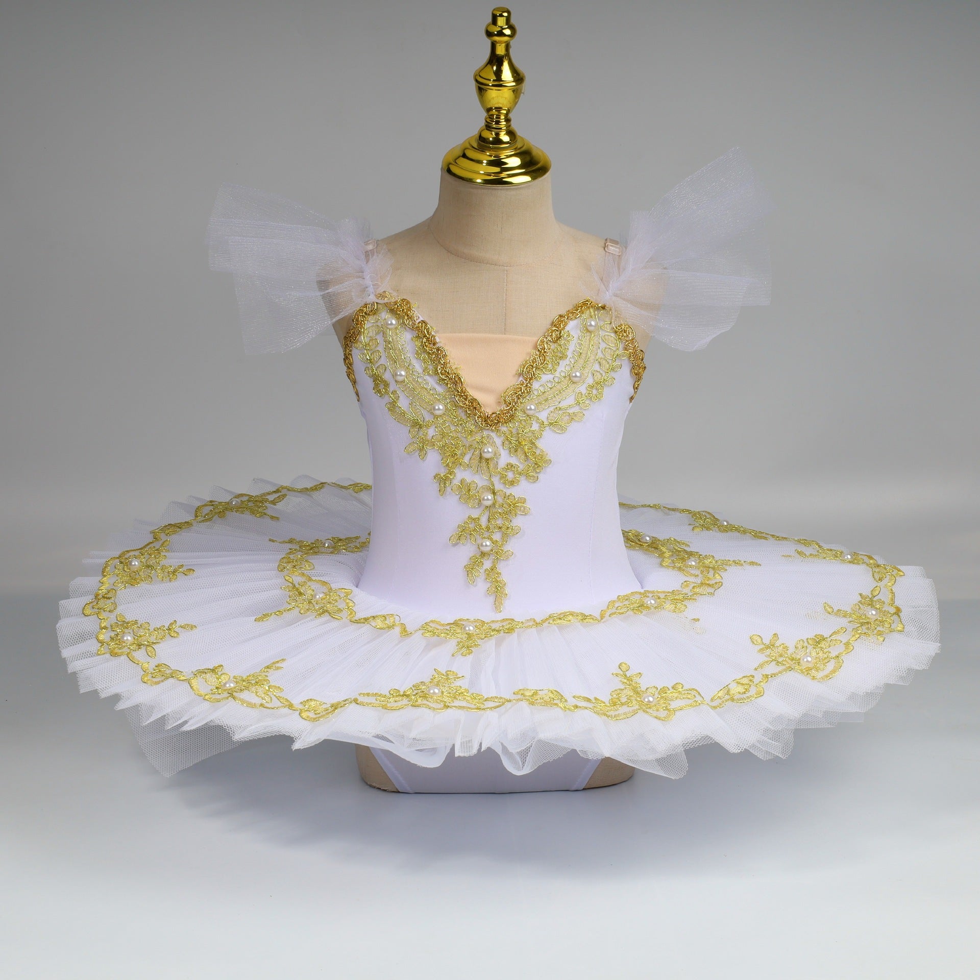 Ballet dress TUTU performance dance costume Little swan dance dress Hard  net fabric princess dress for Children – HAOHE