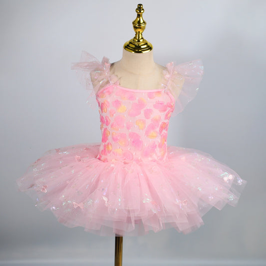 Ballet tutu dress for girls Swan Dance Performance Costume Performance dance dress for children Netting fabric Princess dress